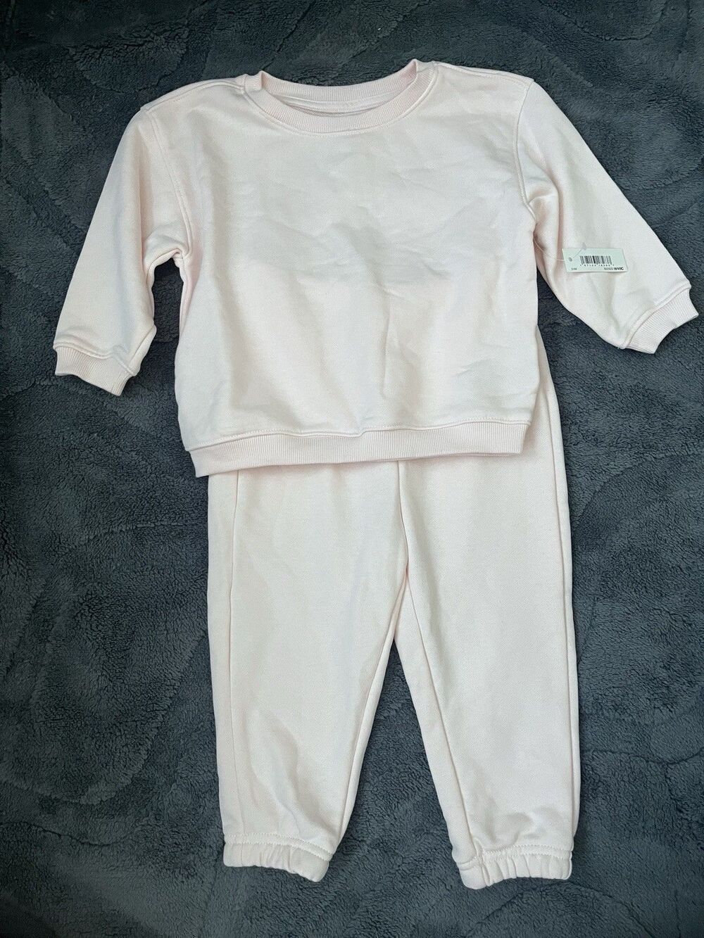 NEW Amazon Essentials X Sofia Grainge Baby Girls Sweatsuit Set Size 24m